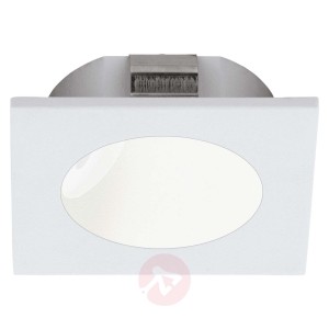 Lampa ścienna wpuszczana LED Zarate, biała