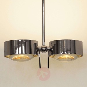 2-pkt. lampa sufitowa PUK SIDES, chrom, 30 cm