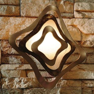 Kunsztowna lampa ścienna Gioiello