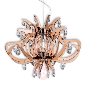 Pełna gracji designerska lampa wisząca LILLIBET