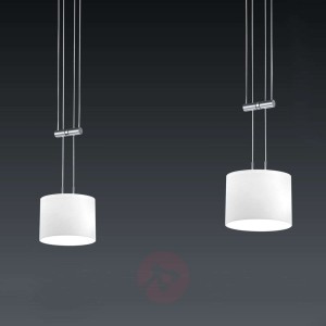 BANKAMP Grazia lampa wisząca LED, ZigBee, 2-pkt.