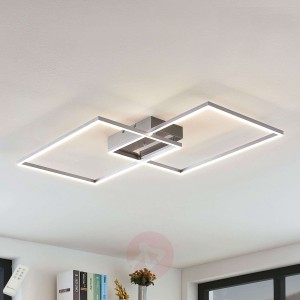 Lampa sufitowa LED Quadra, 2-punktowa, 75 cm