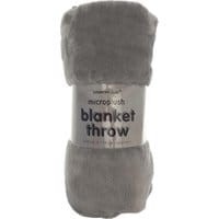 Koc Pompom Grey 130x170 cm