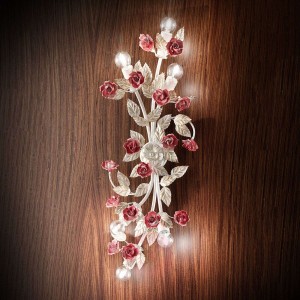 6-punktowa lampa ścienna FIORE