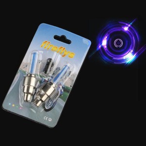 Nakrętki do kół - Neon LED -  Niebieskie