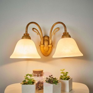2-punktowa lampa ścienna Antonio