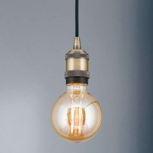 Lampa wisząca oprawa Jailhouse mosiądz matowy