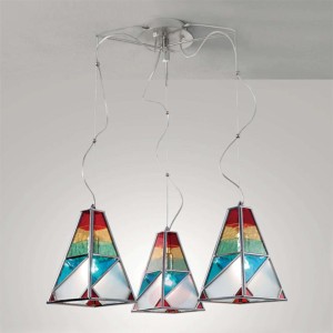 3-punktowa lampa wisząca Tif