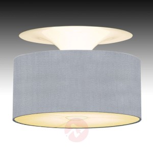 Subtelna lampa sufitowa Onda szara