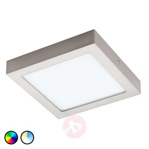 Lampa sufitowa LED Fueva-Connect 22,5 cm, nikiel