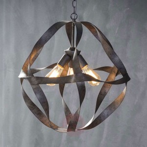 Lampa wisząca Warpoglobe z jednym kloszem