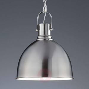 Lampa wisząca Tores, matowy nikiel