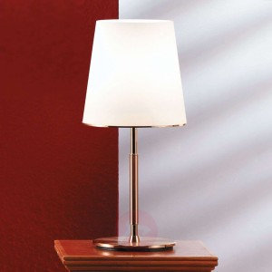 Lampa stołowa KONUS z kloszem, wys. 45 cm