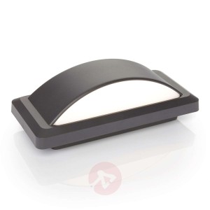 Kinkiet zewnętrzny LED Iskia, szeroki pasek