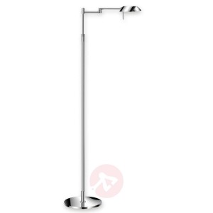 Wyszukana lampa stojąca LED FINN chrom