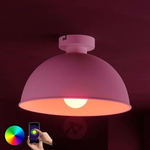 Lampa sufitowa LED Bowl WiFi 31cm biała
