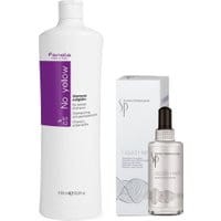 Fanola No Yellow Shampoo 1000ml + Wella SP Liquid Hair 100ml