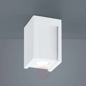 Helestra Pont downlight kątowy gips wewnątrz biały