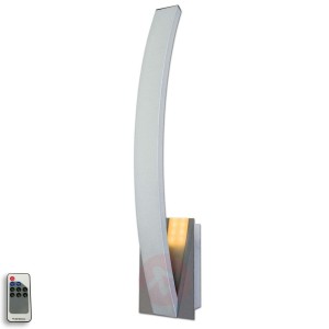 Kinkiet LED Largo ze światłem pośrednim, aluminium