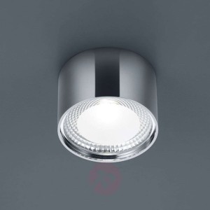 Helestra Kari lampa sufitowa LED, okrągła, chrom