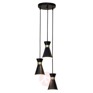 Lampa wisząca Goldy 3-punktowa