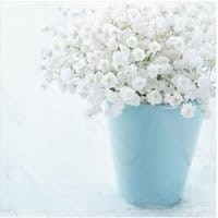 Obraz Blanc Drops 30x30 cm