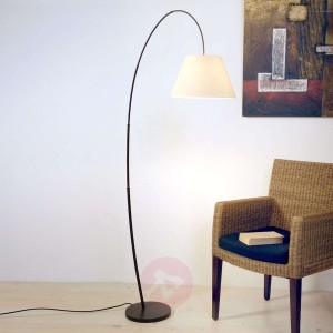 Drobna lampa stojąca Bambus Bogen