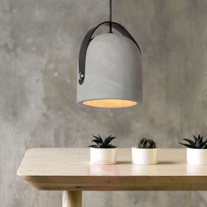 Modna betonowa lampa wisząca Copain