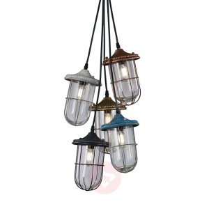 Birte - stylowa lampa wisząca 5-pkt.