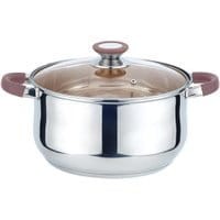 Garnek z przykrywką Muhler Brown 6 L