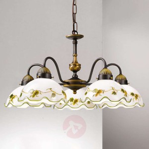 Lampa wisząca do jadalni Nonna 5-pkt winogrona