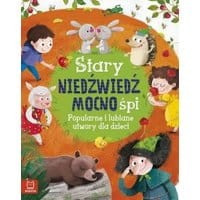 Stary niedźwiedź mocno śpi