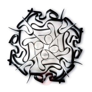 Fantazyjna lampa ścienna VELI, antracyt