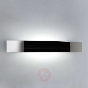 Lampa ścienna RIGA szerokość 56 cm stal szlachetna