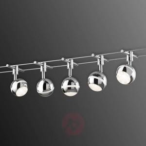 System linkowy LED Baloubet, chrom