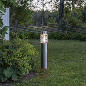 Lampa solarna Capri - autarkiczna lampa cokołowa