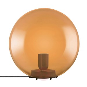LEDVANCE Vintage 1906 lampa stołowa Bubble, orange