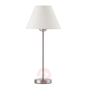 Elegancka lampa stołowa Nidia beżowa