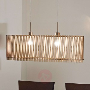 Sendero - drewniana lampa wisząca