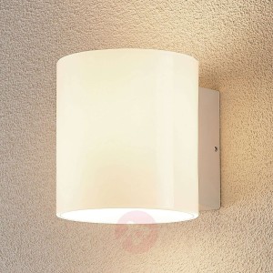 Kinkiet zewnętrzny LED Baldur, szkło borokrzemowe