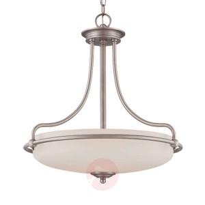 Lampa wisząca Griffin nikiel antyczny