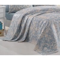 Narzuta Pique Tuval Blue 160x235 cm