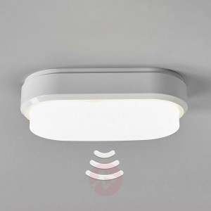Owalna lampa sufitowa LED Bulkhead z czujnikiem