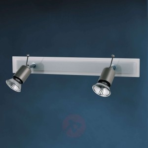 Przeszklona lampa sufitowa SARA 2-punktowa