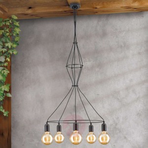 Lampa wisząca Emil w stylu vintage