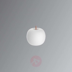 Lampa stołowa LED Kushi, miedziany pręt 16