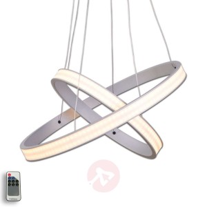 Kolor aluminium – lampa wisząca LED Largo