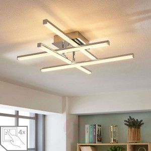 Regulowana lampa sufitowa LED Korona, ściemniana