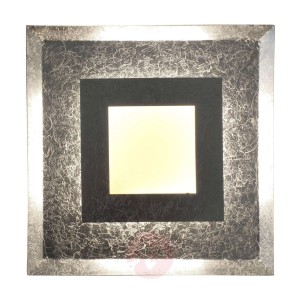 Kinkiet LED Window, 39x39, srebrny