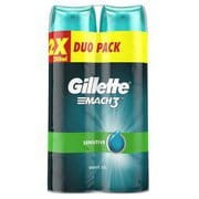 Gillette - Mach 3 Complete Defense żel do golenia 2 x 200 ml
